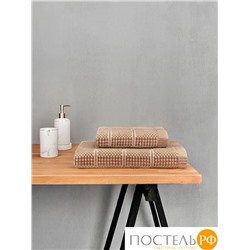 Полотенце велюровое Arya Aiden 50x90 Бежевый