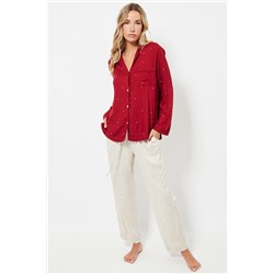 Camisa de pijama - Rojo