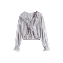 Blusa Plateado