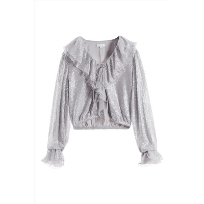 Blusa Plateado