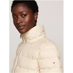 Hooded Water-Repellent Down Coat