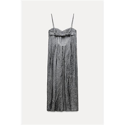 ZW COLLECTION TEXTURED CORSETRY-INSPIRED DRESS
