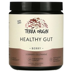 Terra Origin, Healthy Gut, вкус ягод, 243 г
