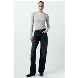 TRF WIDE-LEG MID-RISE FULL LENGTH JEANS