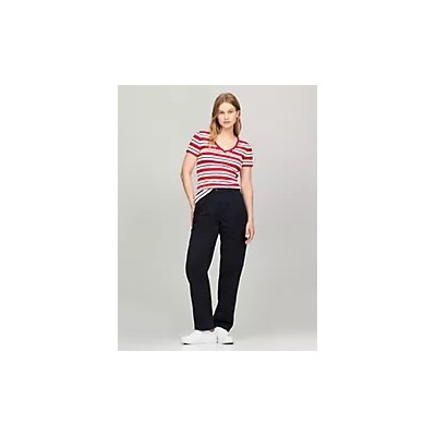 Stripe V-Neck Favorite T-Shirt