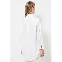 Camisa relaxed fit - Blanco