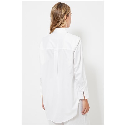 Camisa relaxed fit - Blanco