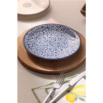 Rêve Bleu La Graine  pasta tabağı 19 cm