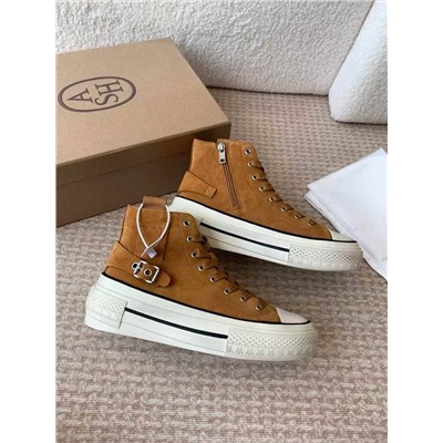 Женские кеды на высокой подошве As*h 👟  Реплика 1:1