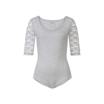 ESMARA® Bodies Damen, 2 Stück, mit Rundhalsausschnitt