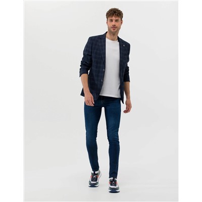 Lacivert Slim Fit Jean Pantolon