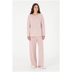 Kadın Pembe Pijama Takımı