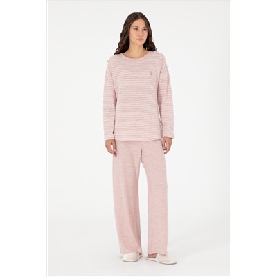 Kadın Pembe Pijama Takımı