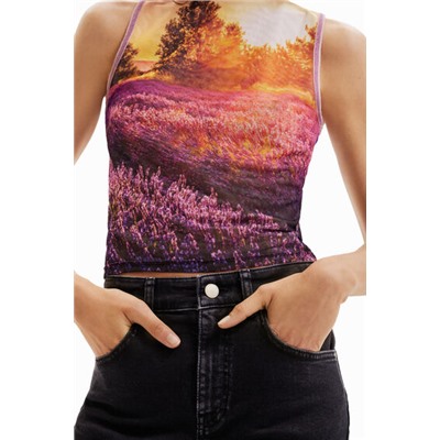 Camiseta estampado fotográfico
