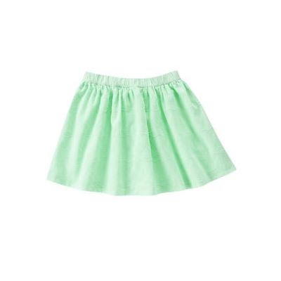 Textured Chevron and Dot Skirt