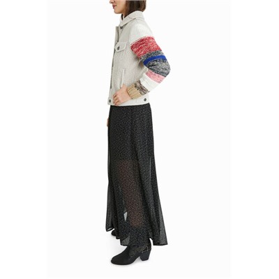 Chaqueta trucker bimateria