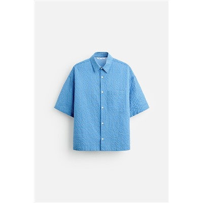 CAMISA CUADROS TEXTURA