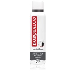 BorotalcoInvisible Deodorant Spray gegen übermäßiges Schwitzen