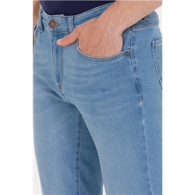 Erkek Mavi Jean Pantolon