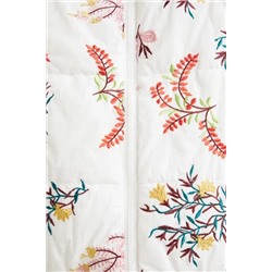 Chaqueta padded floral