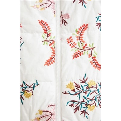 Chaqueta padded floral