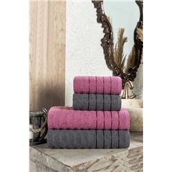 TABEA HOME Fluffy 4'lü Banyo Havlu Seti FLUFFYBS