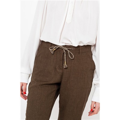 Pantalón pirata Caqui