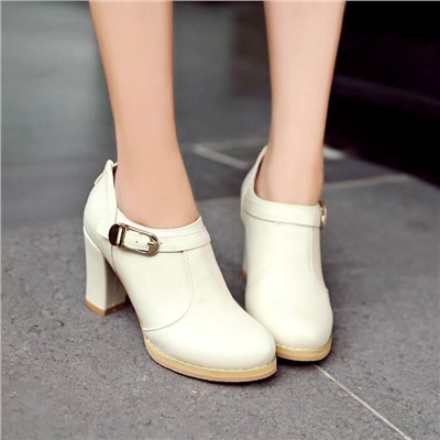 Укороченные ботильоны на высоком каблуке 👠 Большие размеры