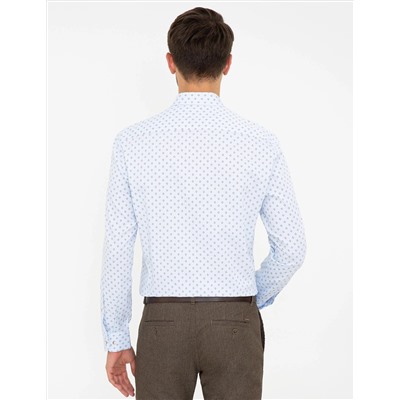 Açık Mavi Regular Fit Uzun Kollu Gömlek
