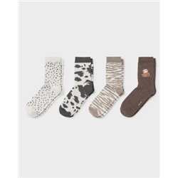 Multipack 4er - Socken - Bio-Baumwolle