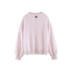 Cárdigan de alpaca y lana Rosa