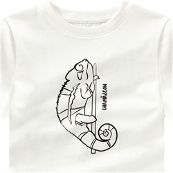 Jungen T-Shirt mit Tier-Print