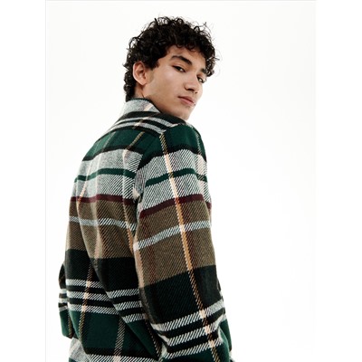UNISEX Karierte Hemdjacke