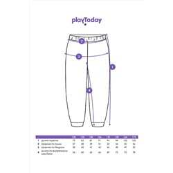 Брюки PLAYTODAY, 1073619