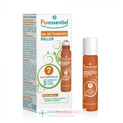 Puressentiel Mal des Transport Roller aux 7 Huiles Essentielles 5 ml