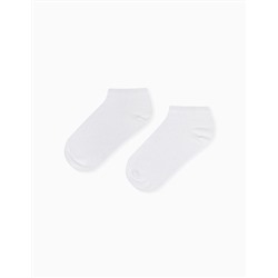 Calcetines Cortas, Hombre, Blanco