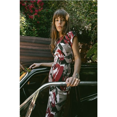 FITTED JACQUARD DRESS