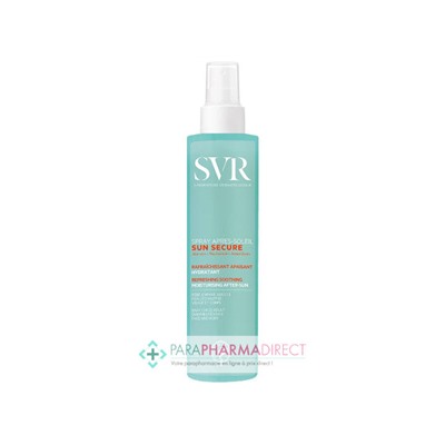 SVR Sun Secure Après Soleil Spray Rafraîchissant Apaisant Hydratant 200ml