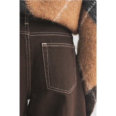 ZW COLLECTION BALLOON MID-WAIST JEANS