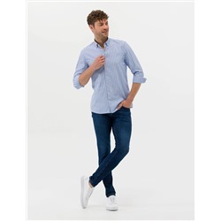 Mavi Regular Fit Uzun Kollu Gömlek