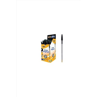 Bic Cristal Medium Siyah Tükenmez Kalemi 50' li Paket -Pürüzsüz Yazı Deneyimi TYCOP1T8PN168685726746812
