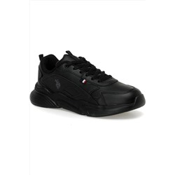 U.S. Polo Assn. U.S.POLO ASSN LEMON 3PR SİYAH COMFORT CASUAL ANATOMİK SNEAKER POLO23BKLMNS