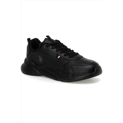 U.S. Polo Assn. U.S.POLO ASSN LEMON 3PR SİYAH COMFORT CASUAL ANATOMİK SNEAKER POLO23BKLMNS