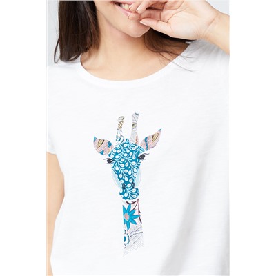 Camiseta Valou Crudo