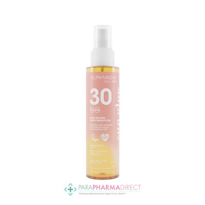 Alphanova Daily Sun Huile Solaire Hautre Protection SPF30 125ml
