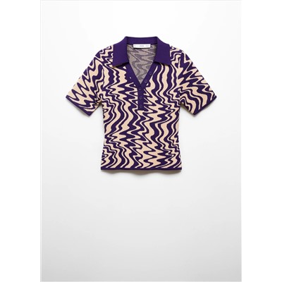 Jersey punto cuello polo