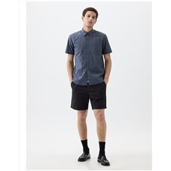 Stretch Poplin Shirt in Standard Fit