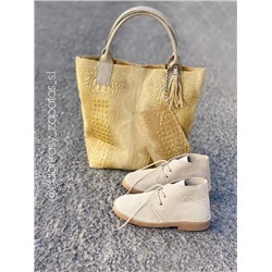 AB.Z. SAFARY crudo+Pelle 1607 Coco Ocre
