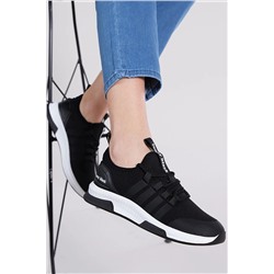 Tonny Black Unisex Siyah Beyaz Spor Ayakkabı Tbqnt TBQNT-0