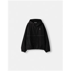 Lightweight hooded jacket